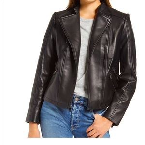 Womens leather jacket
